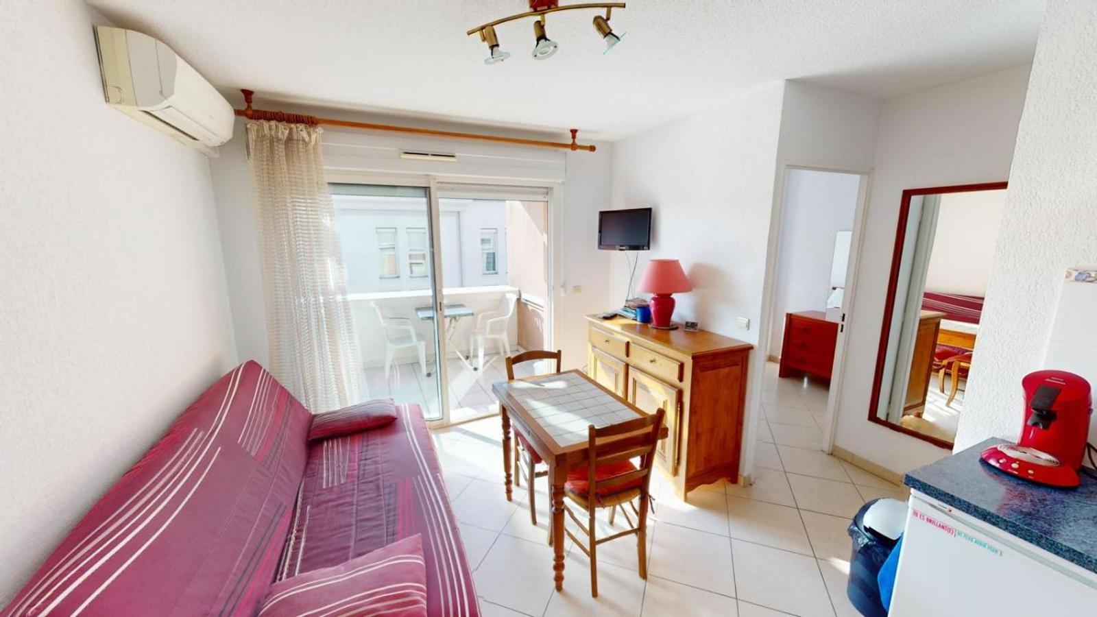 T2 Clim Avec Terrasse Et Place De Parking Privative Balaruc-les-Bains Buitenkant foto
